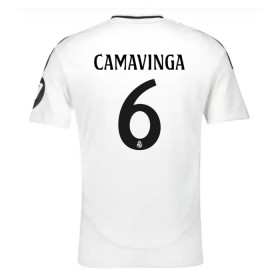 Camiseta de fútbol Real Madrid Camavinga 6 1ª equipación 2024-25